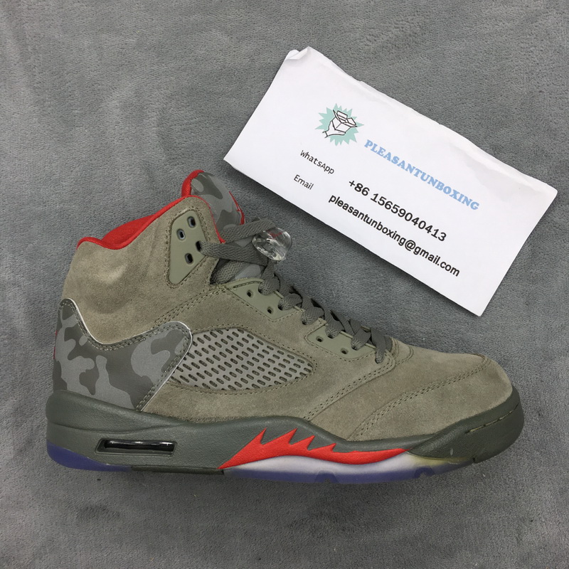 Authentic Air Jordan 5 x Bape x Trophy Room